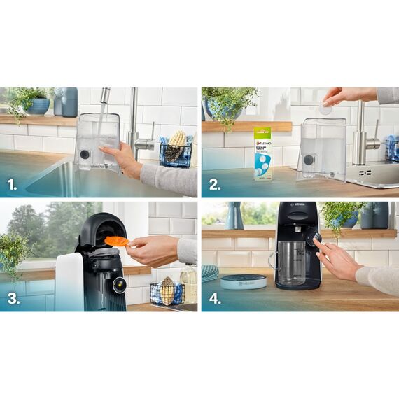 Bosch TAS164E coffee maker Fully-auto Capsule coffee machine 0.7 L Coffee Machines Appliances