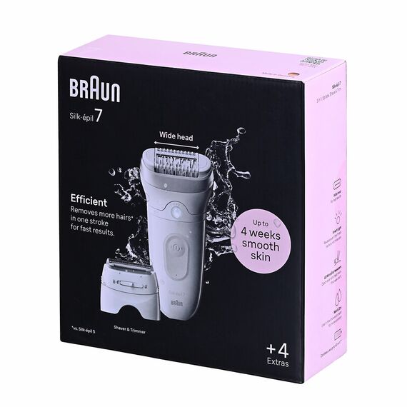 Braun Silk-épil 7 7-041 Grey, White Συσκευές Περιποίησης Περιποίηση Προσώπου