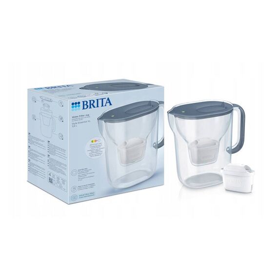 BRITA Style ESSENTIAL XL graphite filter jug + MX Pro Pure Performance filter Κουζίνα Σπίτι & Κουζίνα
