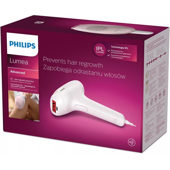 Philips Lumea Advanced SC1994/00 light hair remover Intense pulsed light (IPL) Pink, White Συσκευές Περιποίησης Περιποίηση Προσώπου