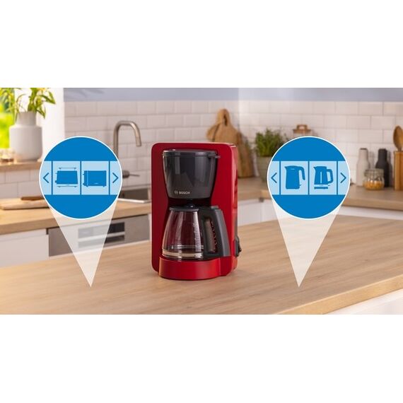 Bosch TKA2M114 coffee maker Manual Drip coffee maker 1.25 L Coffee Machines Appliances