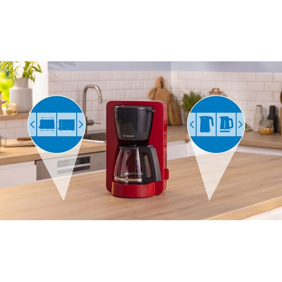 Bosch TKA3M134 coffee maker Manual Drip coffee maker 1.4 L Καφετιέρες Συσκευές