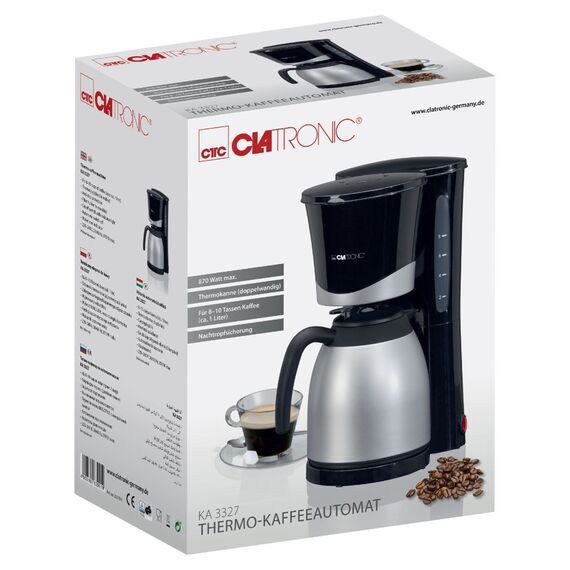 Clatronic KA 3327 Fully-auto Drip coffee maker Coffee Machines Appliances