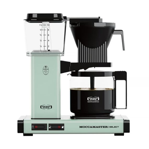 Drip coffee maker MOCCAMASTER KBG Select - Pastel Green 1,25 l Green Coffee Machines Appliances