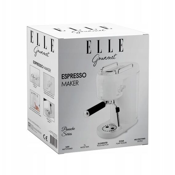 ELLE coffee machine, white Καφετιέρες Συσκευές