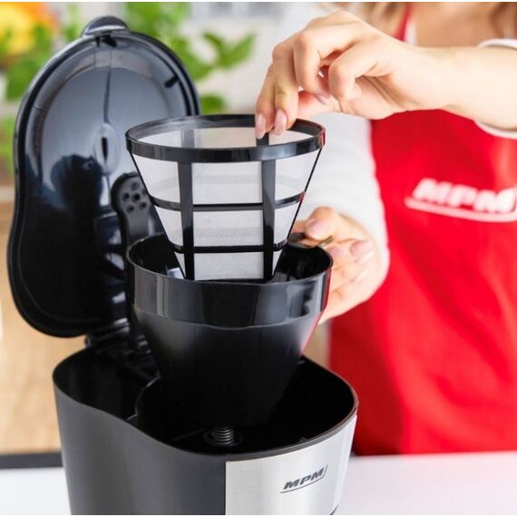 MPM MKW-12 Drip coffee maker Black Coffee Machines Appliances