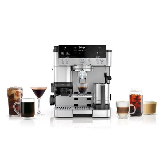 Ninja ES601EU coffee maker Semi-auto Espresso machine 2 L Coffee Machines Appliances
