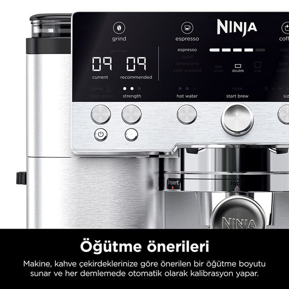 Ninja ES601EU coffee maker Semi-auto Espresso machine 2 L Coffee Machines Appliances