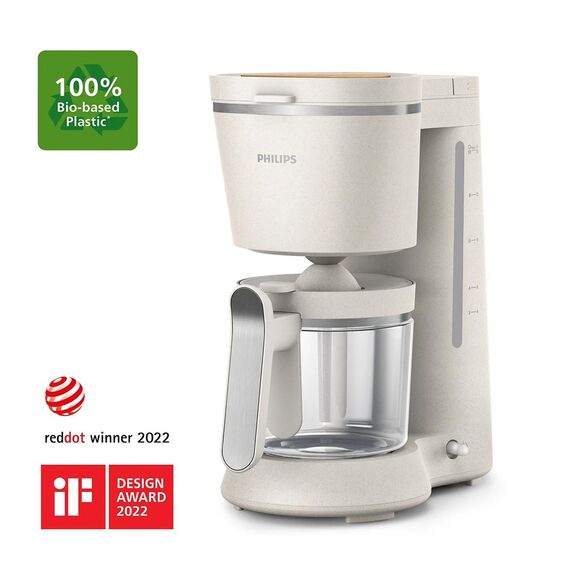Philips Eco Conscious Edition HD5120/00 Drip Filter Coffee Machine, 1.2 L Coffee Machines Appliances