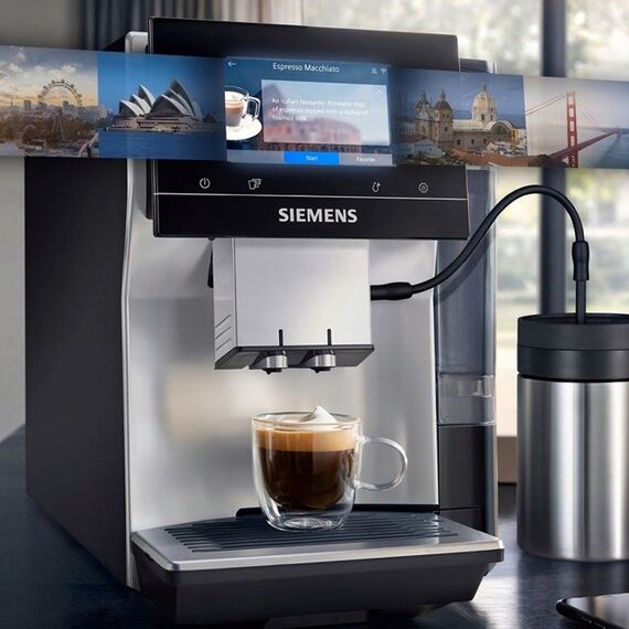 Siemens EQ700 Espresso machine 2.4 l Inox Coffee Machines Appliances