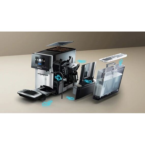 Siemens EQ700 Espresso machine 2.4 l Inox Coffee Machines Appliances