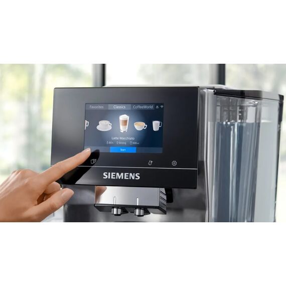 Siemens TQ715R03 EQ700 espresso machine (silver; 1500 W) Coffee Machines Appliances