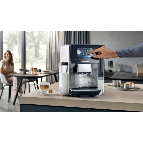 Siemens TQ715R03 EQ700 espresso machine (silver; 1500 W) Coffee Machines Appliances