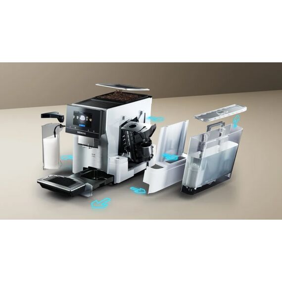 Siemens TQ715R03 EQ700 espresso machine (silver; 1500 W) Coffee Machines Appliances