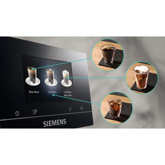 Siemens TQ715R03 EQ700 espresso machine (silver; 1500 W) Coffee Machines Appliances