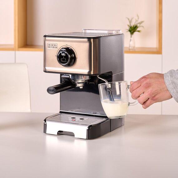 Espresso coffee maker Black+Decker BXCO1200E (1200W) Καφετιέρες Συσκευές