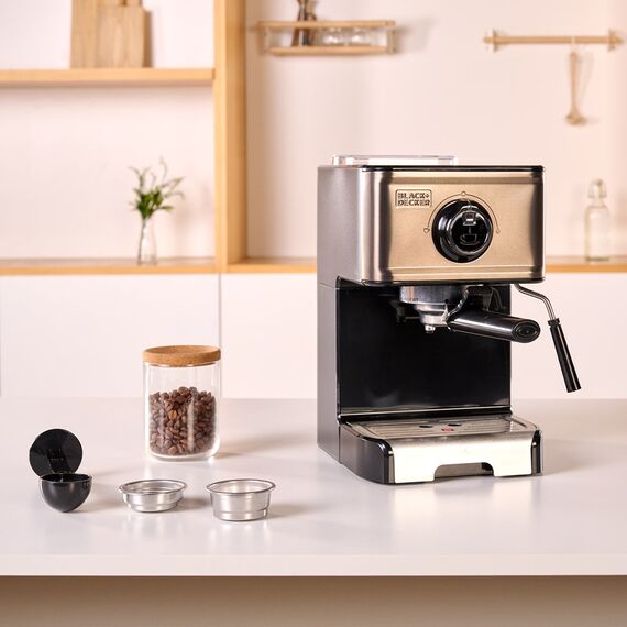Espresso coffee maker Black+Decker BXCO1200E (1200W) Καφετιέρες Συσκευές