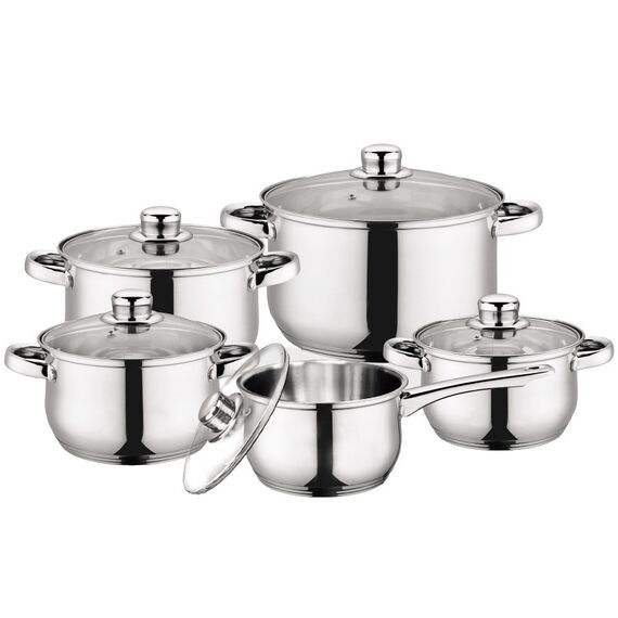 Maestro MR-2020-10 A set of pots of 10 elements Κουζίνα Σπίτι & Κουζίνα