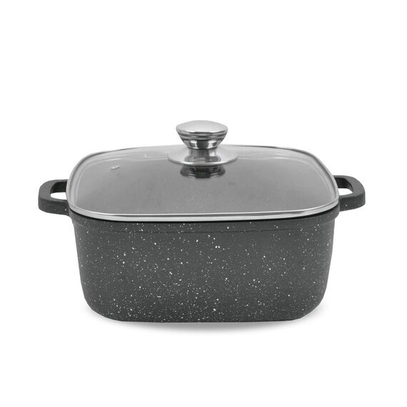 Maestro MR-2828 Pot with lid 28 cm 8 l Black Κουζίνα Σπίτι & Κουζίνα