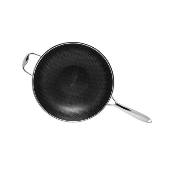 Kohersen Black Cube 32 cm wok Kitchen Home & Kitchen