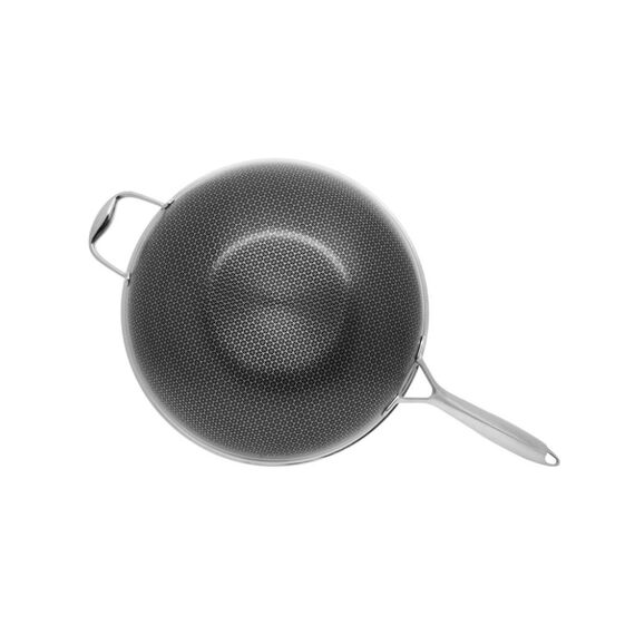 Kohersen Black Cube 32 cm wok Kitchen Home & Kitchen