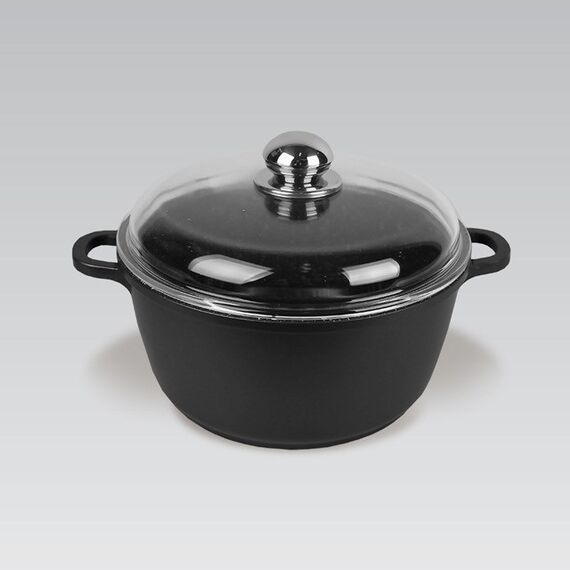 Maestro MR-4620C Pot with lid 20 cm 2,1 l Black Κουζίνα Σπίτι & Κουζίνα
