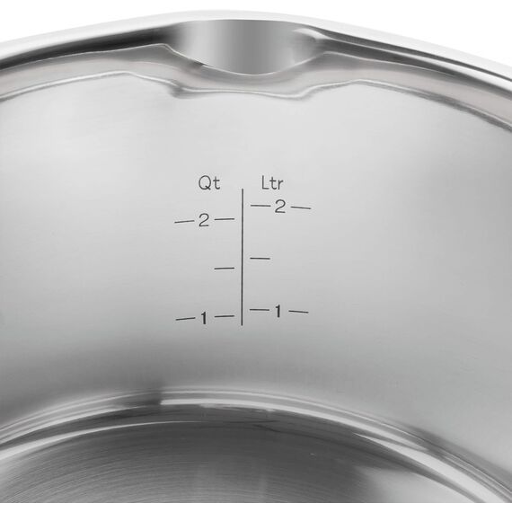 ZWILLING SIMPLIFY 66870-005-0 Pots set Stainless steel 5 pcs. Silver Black Κουζίνα Σπίτι & Κουζίνα