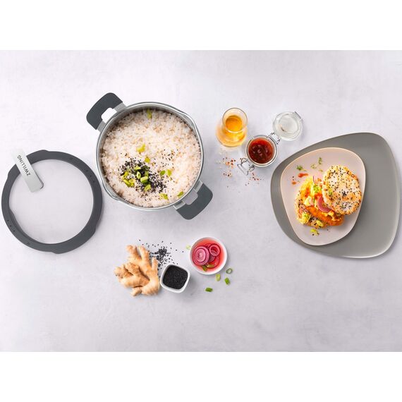 ZWILLING SIMPLIFY 66870-005-0 Pots set Stainless steel 5 pcs. Silver Black Κουζίνα Σπίτι & Κουζίνα