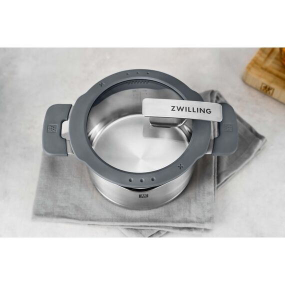 ZWILLING SIMPLIFY 66870-005-0 Pots set Stainless steel 5 pcs. Silver Black Κουζίνα Σπίτι & Κουζίνα