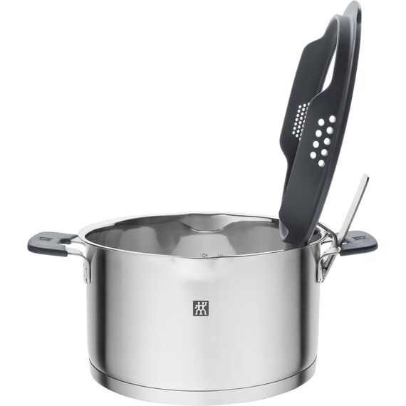 ZWILLING SIMPLIFY 66870-005-0 Pots set Stainless steel 5 pcs. Silver Black Κουζίνα Σπίτι & Κουζίνα