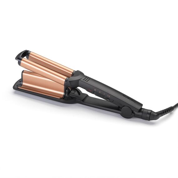 BaByliss Deep Waves Curling iron Warm Black, Orange 98.4" (2.5 m) Εργαλεία Μαλλιών Περιποίηση Μαλλιών