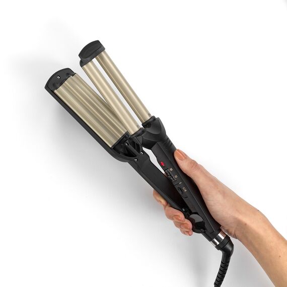BaByliss C260E  EasyWaves Texturizing iron Warm Black, Silver 70.9" (1.8 m) Εργαλεία Μαλλιών Περιποίηση Μαλλιών
