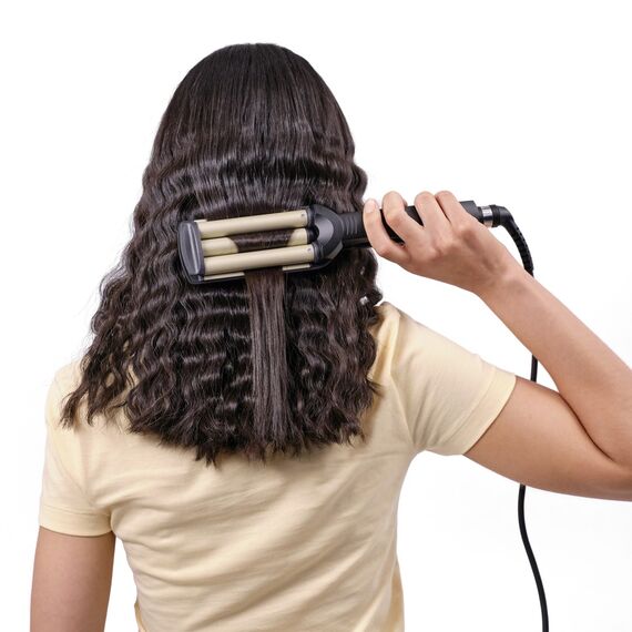 BaByliss C260E  EasyWaves Texturizing iron Warm Black, Silver 70.9" (1.8 m) Εργαλεία Μαλλιών Περιποίηση Μαλλιών