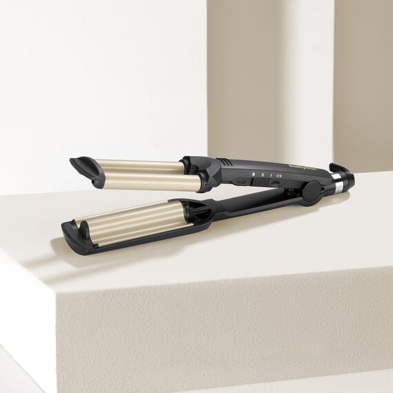 BaByliss C260E  EasyWaves Texturizing iron Warm Black, Silver 70.9" (1.8 m) Εργαλεία Μαλλιών Περιποίηση Μαλλιών