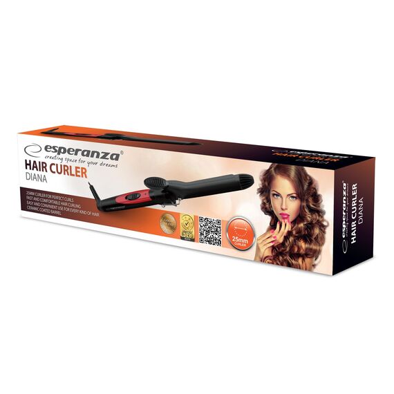 Esperanza EBL005 Curling iron Warm 1.7 m Εργαλεία Μαλλιών Περιποίηση Μαλλιών