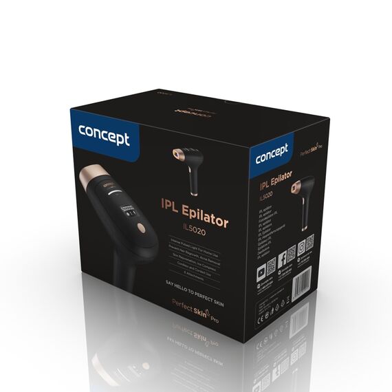 Concept IL5020 epilator Black Συσκευές Περιποίησης Περιποίηση Προσώπου