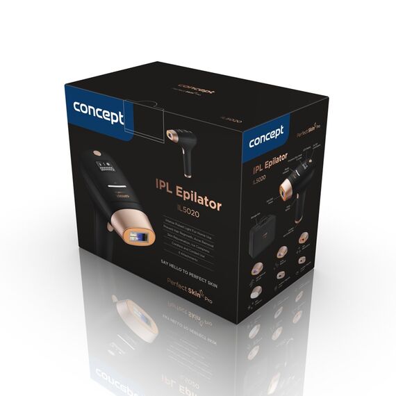Concept IL5020 epilator Black Συσκευές Περιποίησης Περιποίηση Προσώπου