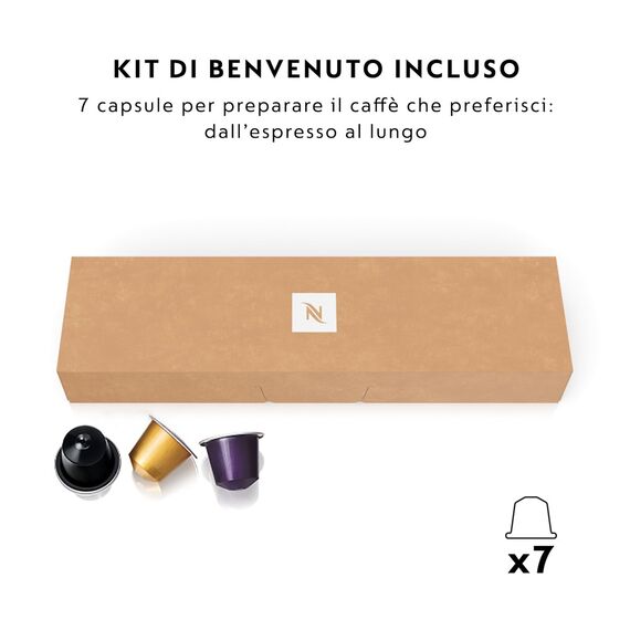 Krups Nespresso XN1005K coffee maker Semi-auto Espresso machine 0.7 L Coffee Machines Appliances