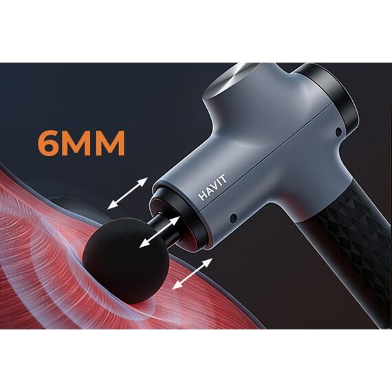 Havit MG1503 pistol hand massager Προϊόντα Ευεξίας Προσωπική Φροντίδα