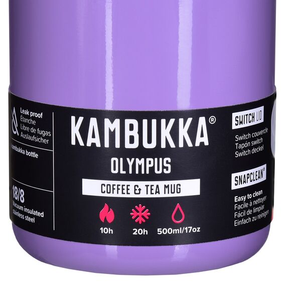 Kambukka Olympus Violet - thermal mug, 500 ml Κουζίνα Σπίτι & Κουζίνα