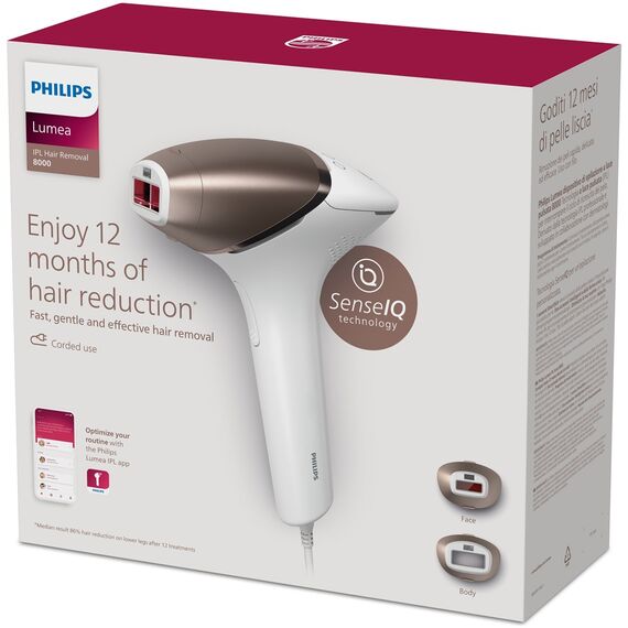 Philips Lumea Prestige Lumea IPL 8000 Series BRI945/00 IPL hair removal device with SenseIQ Συσκευές Περιποίησης Περιποίηση Προσώπου