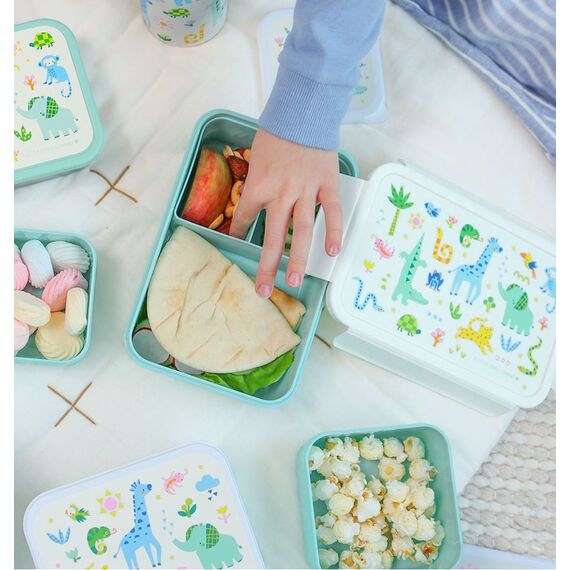 A little lovely company - Bento lunch box - Jungle - 22 x 7 x 14.5 cm / Home and Kitchen Uncategorized (Home & Kitchen) Home & Kitchen