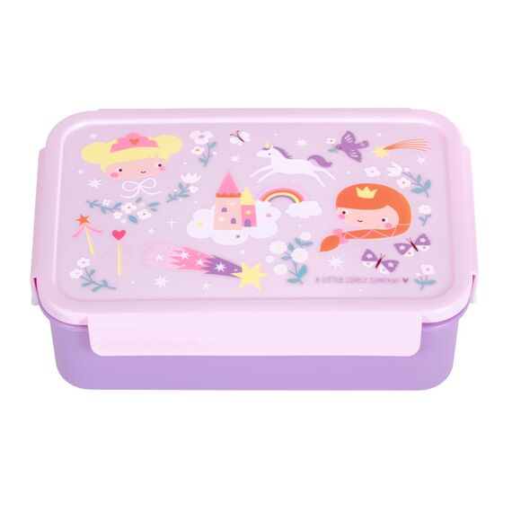 A little lovely company - Bento lunch box: Princesses - Purple - 22 x 7 x 14.5 cm / Home and Kitchen Uncategorized (Home & Kitchen) Home & Kitchen