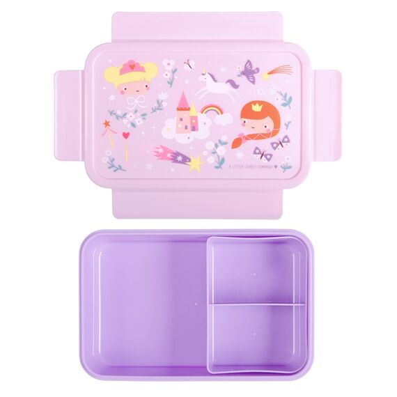 A little lovely company - Bento lunch box: Princesses - Purple - 22 x 7 x 14.5 cm / Home and Kitchen Uncategorized (Home & Kitchen) Home & Kitchen
