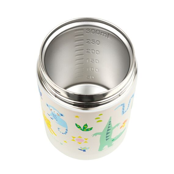 A little lovely company - Insulated food jar - Stainless steel Jungle - 8 x 12 x 8 cm / Home and Kitchen Uncategorized (Home & Kitchen) Home & Kitchen