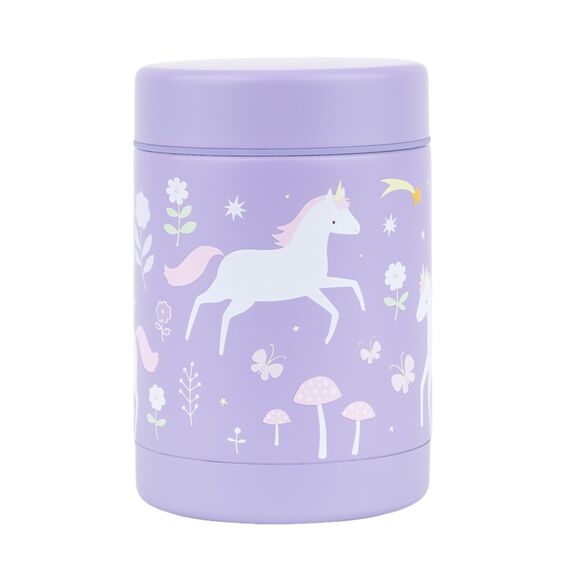 A little lovely company - Insulated stainless steel food jar - Unicorn dreams - 8 x 12 x 8 cm / Home and Kitchen Uncategorized (Home & Kitchen) Home & Kitchen