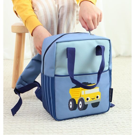 A little lovely company - Little square backpack - Dump truck - Toddler / Luggage and Travel Gear Uncategorized (Luggages & Bags) Lugagges & Bags