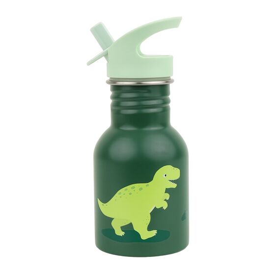A little lovely company - Little stainless steel drink bottle - Dinosaur - 7 x 17 x 7 cm / Home and Kitchen Uncategorized (Home & Kitchen) Home & Kitchen