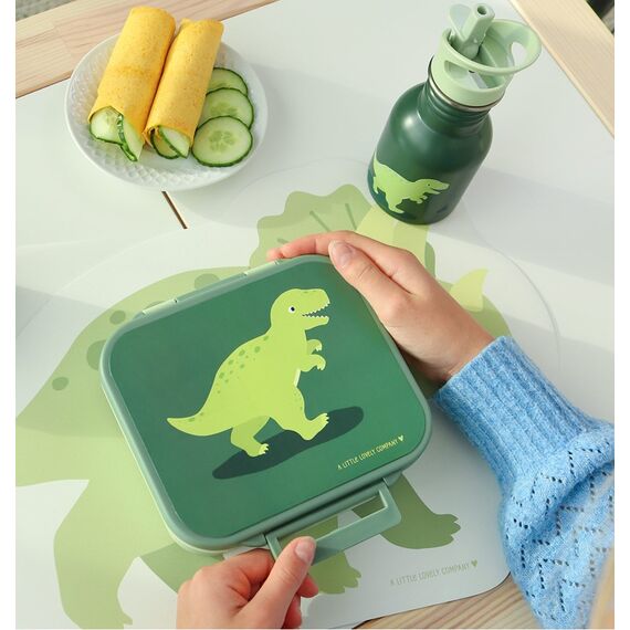 A little lovely company - Little stainless steel drink bottle - Dinosaur - 7 x 17 x 7 cm / Home and Kitchen Uncategorized (Home & Kitchen) Home & Kitchen