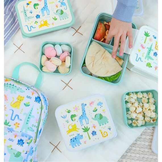 A little lovely company - Lunch & Snack Box Set - Jungle / Home and Kitchen Uncategorized (Home & Kitchen) Home & Kitchen